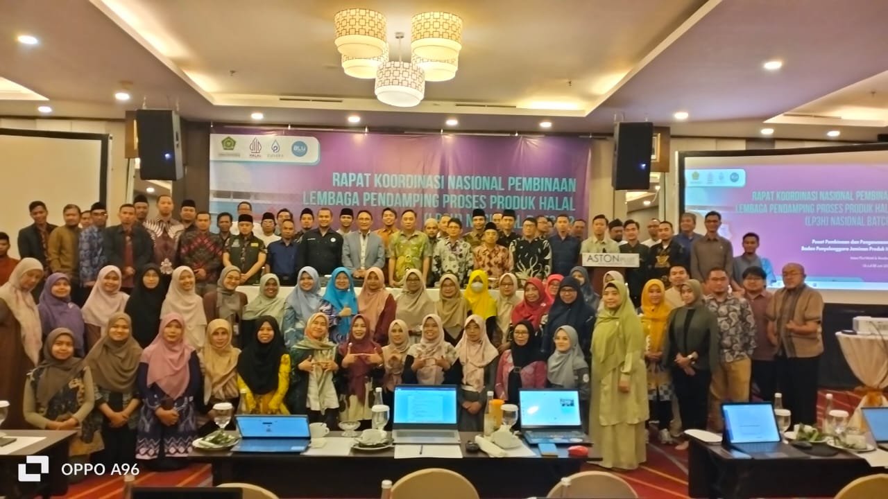 "Halal Center Cendekia Muslim Ikuti Rapat Koordinasi Nasional LP3H 2024 Batch 3: Memperkuat Standar Halal Produk Indonesia"