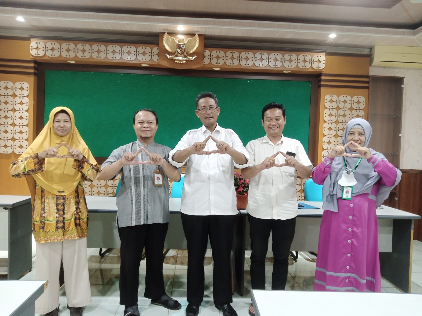 Konsultasi dan koordinasi Perwakilan Halal Center Cendekia Muslim bersama Satgas Halal Provinsi DI Yogyakarta.