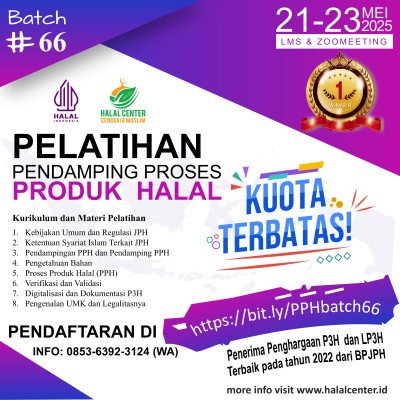Pelatihan Pendamping PPH Batch #66